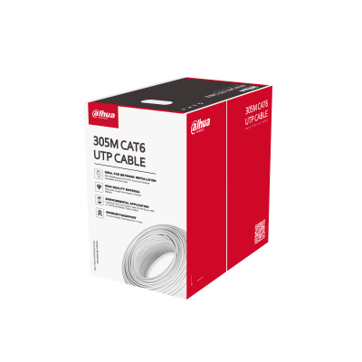 Dahua DH-PFM920I-6U-C 23AWG CAT6 UTP Cable 305M