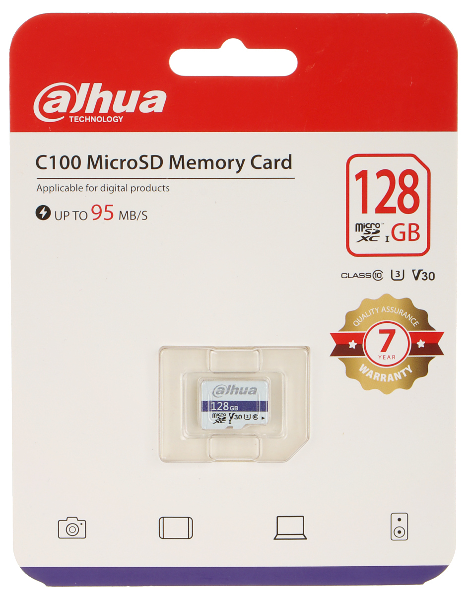 Dahua DHI-TF-C100 128GB C100 microSD Memory Card