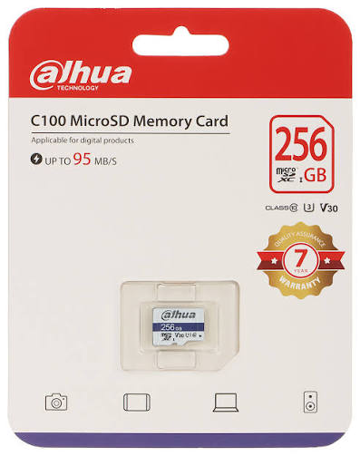 Dahua DHI-TF-C100 256GB C100 microSD Memory Card