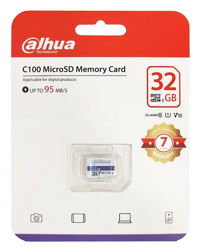 Dahua DHI-TF-C100 32GB C100 microSD Memory Card