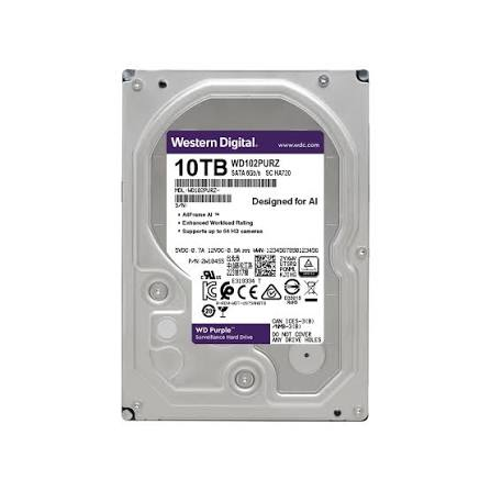 Western Digital WD Purple 10TB surveillance hard drive
