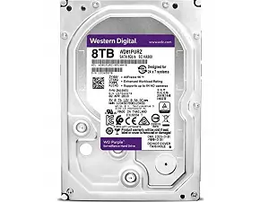 Western Digital WD Purple 8TB surveillance hard drive